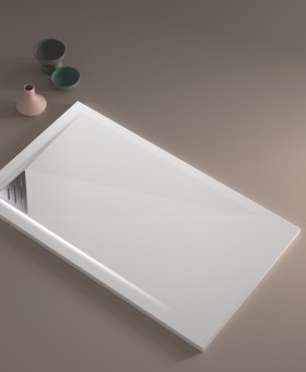 Stone Mio - Mineralguss Duschplatte